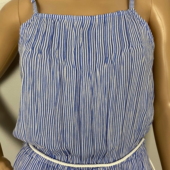 FAITHFULL THE BRAND BLUE STRIPED JUMPSUIT - Picture 4 of 11